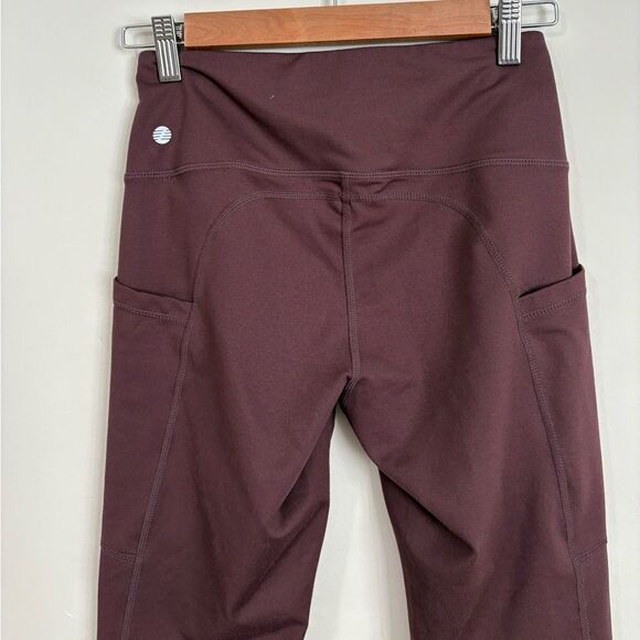 Z by Zella Deep Plum Crop Leggings - Picture 7 of 9